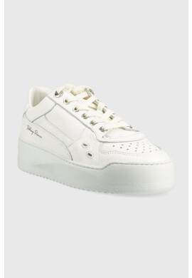 Filling Pieces Кожени маратонки Avenue Cup в бяло 71533701855 - Pepit.bg