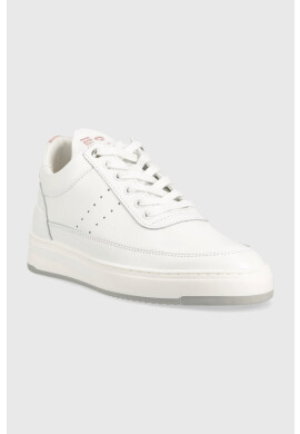 Filling Pieces Кожени маратонки Low Top Bianco в бяло 10127792081 - Pepit.bg