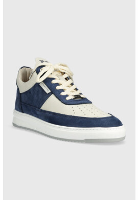 Filling Pieces Кожени маратонки Low Top Game в тъмносиньо 10133151916 - Pepit.bg