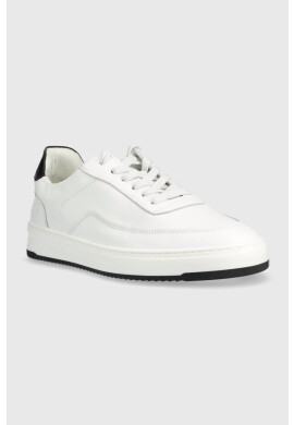 Filling Pieces Кожени маратонки Mondo Lux в бяло 46722901812 - Pepit.bg