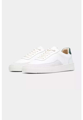 Filling Pieces Кожени маратонки Mondo Squash в бяло 46733331901 - Pepit.bg