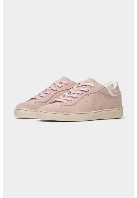 Filling Pieces Велурени маратонки Frame Suede в розово 71722791898 - Pepit.bg