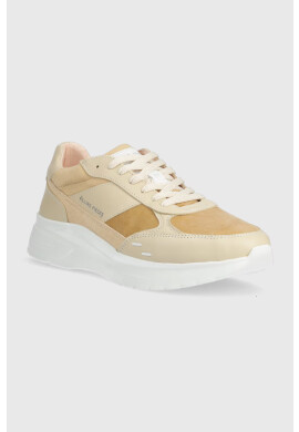 Filling Pieces Велурени маратонки Jet Runner в бежово 17127361919 - Pepit.bg