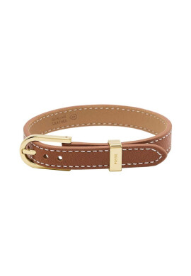 Fossil Кожена гривна дамска - Pepit.bg
