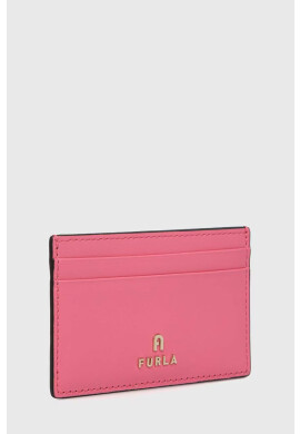 Furla Кожен калъф за карти дамски в черно - Pepit.bg