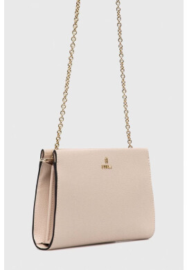 Furla Кожен клъч camelia в черно - Pepit.bg