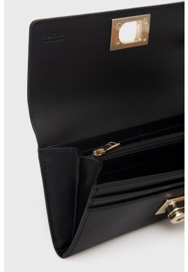 Furla Кожен портфейл 1927 дамски в черно - Pepit.bg