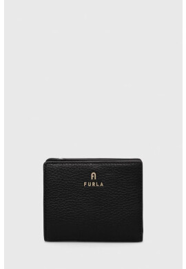 Furla Кожен портфейл дамски в черно - Pepit.bg