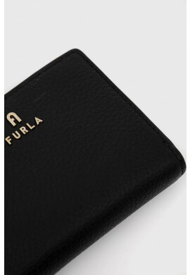 Furla Кожен портфейл дамски в черно - Pepit.bg