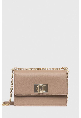 Furla Кожена чанта 1927 в бежово - Pepit.bg