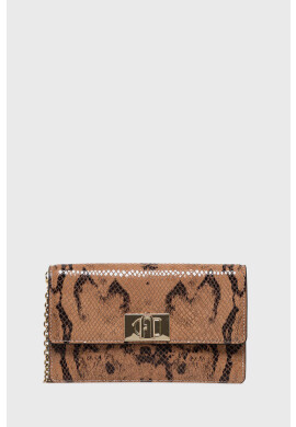 Furla Кожена чанта 1927 в кафяво - Pepit.bg