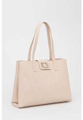 Furla Кожена чанта в розово - Pepit.bg