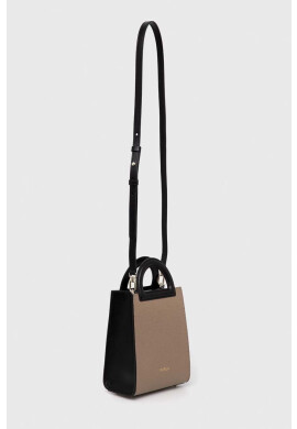 Furla Кожена чанта в черно - Pepit.bg