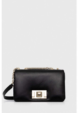 Furla Кожена чанта в черно - Pepit.bg
