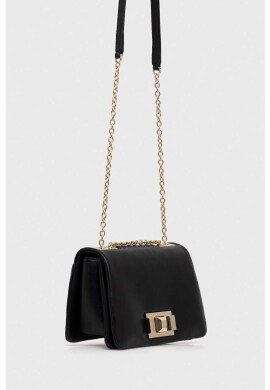 Furla Кожена чанта в черно - Pepit.bg
