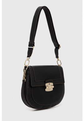 Furla Кожена чанта в черно - Pepit.bg