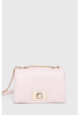 Furla Кожена чанта в розово - Pepit.bg