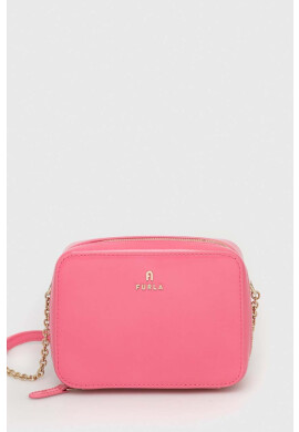 Furla Кожена чанта в лилаво - Pepit.bg