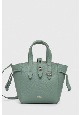 Furla Кожена чанта в зелено - Pepit.bg