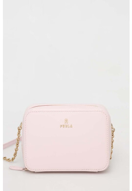 Furla Кожена чанта в розово - Pepit.bg