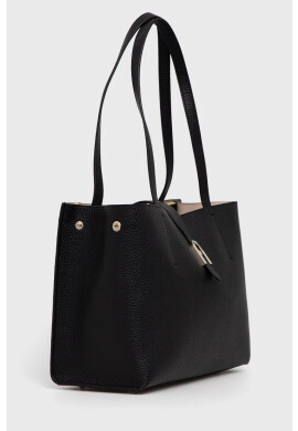 Furla Кожена чанта в розово - Pepit.bg