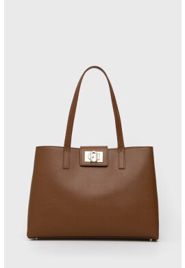 Furla Кожена чанта 1927 в кафяво - Pepit.bg