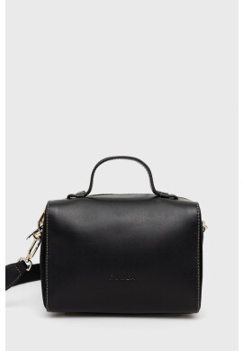 Furla Кожена чанта в черно - Pepit.bg