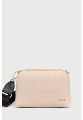 Furla Кожена чанта Amica S в розово - Pepit.bg