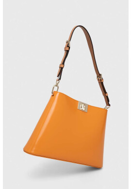 Furla Кожена чанта Fleur - Pepit.bg