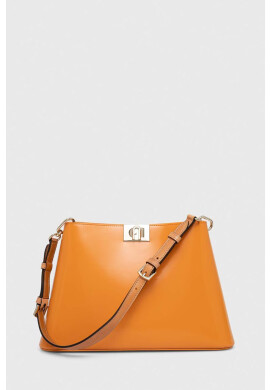 Furla Кожена чанта Fleur - Pepit.bg