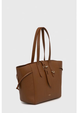 Furla Кожена чанта Net в кафяво - Pepit.bg