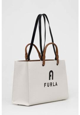 Furla Кожена чанта Varsity - Pepit.bg