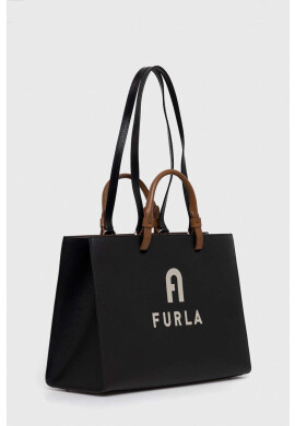 Furla Кожена чанта Varsity - Pepit.bg