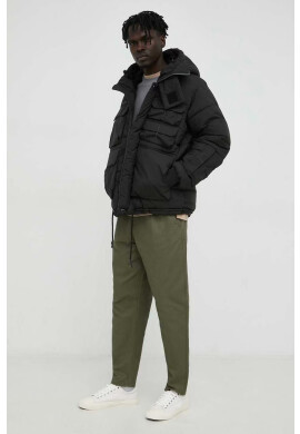 G-Star Raw Яке в черно с преходна изолация с уголемена кройка - Pepit.bg