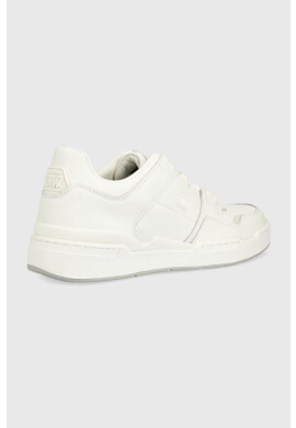 G-Star Raw Кожени маратонки Attacc Bsc в бяло - Pepit.bg