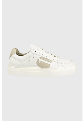 G-Star Raw Кожени маратонки Loam Ii в бяло - Pepit.bg