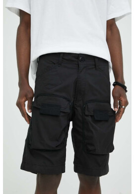G-Star Raw Къс панталон в черно - Pepit.bg
