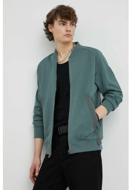 G-Star Raw Памучен суичър в сиво с принт - Pepit.bg