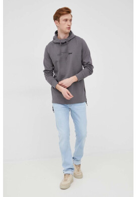 G-Star Raw Памучен суичър мъжка в сиво с принт - Pepit.bg