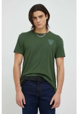 G-Star Raw Памучна тениска в лилаво - Pepit.bg