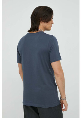 G-Star Raw Памучна тениска в сиво с принт - Pepit.bg