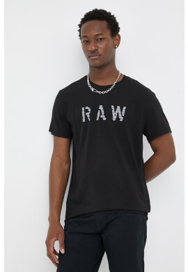 G-Star Raw Памучна тениска в зелено с изчистен дизайн - Pepit.bg