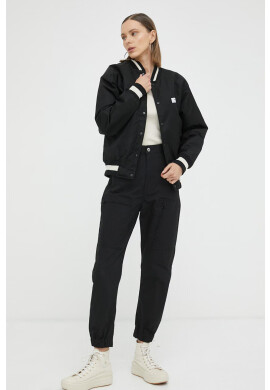 G-Star Raw Панталон в черно с висока талия - Pepit.bg