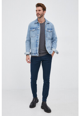 G-Star Raw Спортен панталон в синьо с изчистен дизайн - Pepit.bg