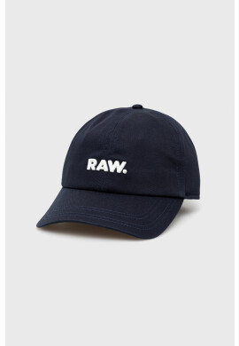 G-Star Raw Шапка в тъмносиньо с изчистен дизайн - Pepit.bg