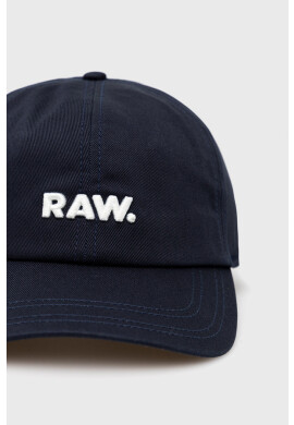 G-Star Raw Шапка в тъмносиньо с изчистен дизайн - Pepit.bg