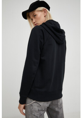 G-Star Raw Суичър дамска в зелено с изчистен дизайн - Pepit.bg