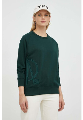 G-Star Raw Суичър дамски в зелено - Pepit.bg