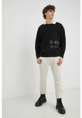 G-Star Raw Суичър в черно с принт - Pepit.bg