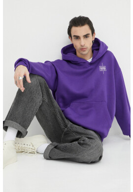 G-Star Raw Суичър в тъмносиньо с изчистен дизайн - Pepit.bg